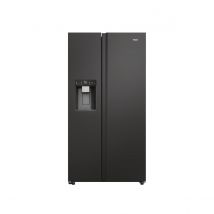 Haier Sbs 90 Serie 5 Hsw59f18eipt Frigo Américain Pose Libre 601 L E Noir - Bricoman