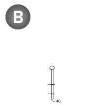 Pointes Coils 28 X 40 Annelées Epal - Boite De 7500 Pièces - 16f2840e - Bricoman