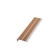 Nez De Marche Escalier Klose Besser 81 Mm X 30 Mm - Argent Haute Sécurité Avec Antidérapant - Bricoman