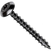 Vis Penture 6 X 40 Acier Noir Indémontable – Essbox De 200 Pièces – Scell-it - Bricoman