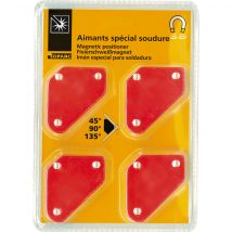 4 Aimants Spécial Soudure - Bricoman