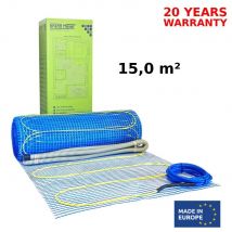 Tapis Chauffant 15 M² Econg170-150, 170 W/m², 2550 W - Bricoman