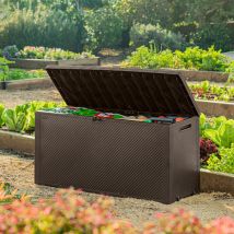 Keter Coffre De Jardin Emily Marron - Bricoman