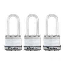 Master Lock Cadenas Excell 3 Pcs Acier 45 Mm M1eurtrilh - Bricoman