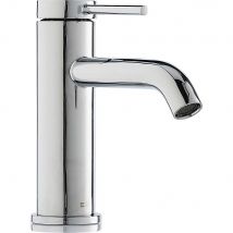 Mitigeur Lavabo Métal Argenté Dario Essebagno - L15,3 X Diam. 4 X H14,6 X P15,3 Cm - Bricoman