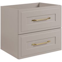 Meuble Suspendu Sous Lavabo Classic Cachemire 60 Cm - Bricoman