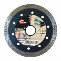 Disque Diamant Jante Continue À Croisillons Grès Cérame 115x22,23 Ht 10 Leman - Bricoman