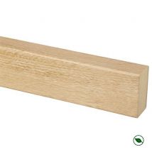 Lot De 4 Tasseaux Séparateurs Médium (mdf) Chêne Ivoire 2700 X 50 X 28 Mm - Bricoman