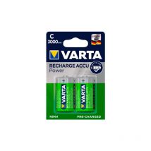 2 Piles Lr14 C Varta Accu Power Rechargeables 3000mah - Bricoman
