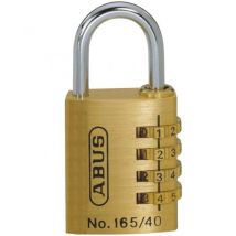 Cadenas Laiton À Combinaison Programmable Abus 165-40 - Bricoman