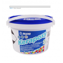 Kerapoxy Mapei - 111 Gris Argent - 5 Kg - Bricoman