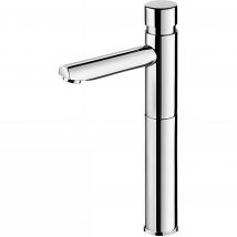 Robinet À Poussoir Temporisé 1 Eau (froide Ou Mitigée) Pour Lavabo Ou Vasque Corps Haut Pose Sur Plan Sanindusa New Icone Chromé - Bricoman