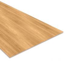 Tôle Plane 2000x1220 Mm Acier 0.75 Mm Imitation Bois | Bois Chêne Clair - Bricoman