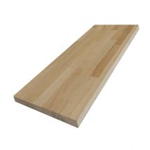 Etagère Épaisse Chêne Bois Massif L.80 X L.30 Cm, Ep.36 Mm - Bricoman