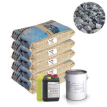 Moquette De Pierre - Kit Complet 8m² - Teinte : Bleu Turquin - Bricoman