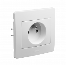 Diam2 Prise De Courant 2p+t Blanc - Bricoman