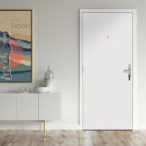 Bloc Porte Palière 40db Coupe-feu Ei30 -pal40- 204x93 Cm Huisserie 88x54 Poussant Droit - Tecnomat