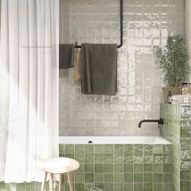 Carrelage Mur Effet Zellige Chaouen Ice 10x10 Cm - Reflex Boutique - Bricoman