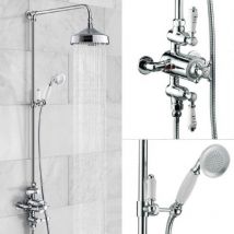 Ensemble De Douche Rétro Helen 2 Sorties - Bricoman