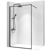 Paroi De Douche Rea Bler 90 Black - Bricoman