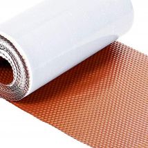 Solin Rouge Auto-adhesif - Aluminium 30 Cm X 5 M - Ral 8004 - En Rouleau - Bricoman