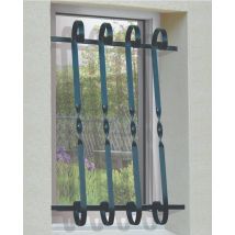 Grille De Defense Volute Pour Fenetre H= 45 Cm X L= 40 Cm (côte Tableau) - Bricoman
