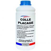 Colle Placage Bois - 1 L - Codeve Bois - Pour L'Assemblage Par Contact De Votre Placage, Feuille Ou Chant En Bois. - Bricoman