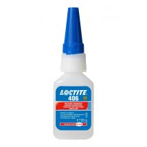 Loctite 406 20g Colle Instantanée Cyanoacrylate Plastiques Et Élastomères - Bricoman