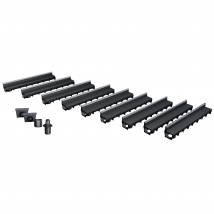 Pack De 9 Caniveaux Meapark Avec Grille À Fente + Profil E-blade R En Inox - Bricoman
