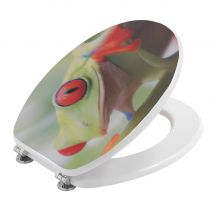 Seat Wc En 3d Decoration Frog - Bricoman
