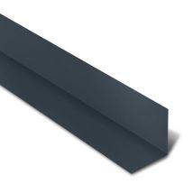 Rive Contre Mur 2100 Mm Acier Laqué | Gris Anthracite | Ral 7016 - Bricoman