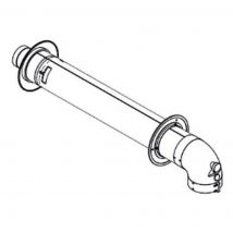 Saunier Duval - Kit Ventouse Universelle 60/100 Chauffe Bain Saunier Duval - 0020221352 - Bricoman