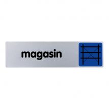 Plaque De Porte Magasin - Couleur 170x45mm - 4033280 - Bricoman