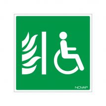 Panneau Espace D'Attente Sécurisé - Rigide 200x200mm - 4220864 - Bricoman