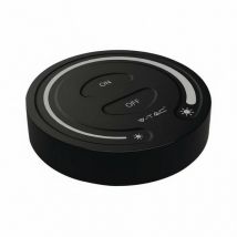 Variateur Led Tactile Rond Noir Monochrome - Silamp - Bricoman