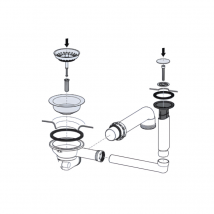 Vidage Automatique Pour Subway Pure 60 Villeroy & Boch - Bricoman