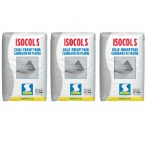 Colle Pour Carreaux De Plâtre Isocol Super Semin, Intérieur, Poudre, Sac 25 Kg, Lot De 3 - Bricoman