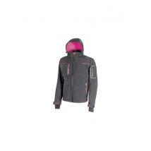 Veste Softshell De Travail Space Lady Gris Fushia - U Power - Taille Xl - Bricoman