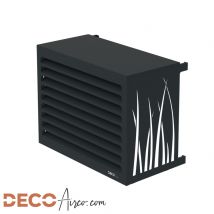 Cache Climatiseur Decoairco Taille Xs Gris Anthracite (h:65, L:80, P:45cm) - Bricoman