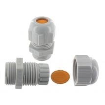 Presse Étoupe - En Polyamide - Pg21 - Gris - Blm Distribution 108212 - Bricoman