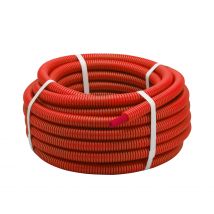 Couronne Tube Per Gainé Rouge Ø16 - Longueur 50 Mètres Noyon & Thiebault - Bricoman