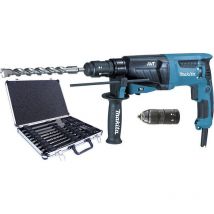 Perforateur Burineur Sds+ 550w Avec Coffret D-42444 - Makita Hr2631ft12 - Bricoman