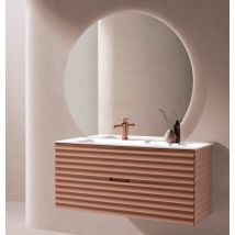 Miroir Semi-circulaire Rétro-éclairant - Horizon 100 - Bricoman