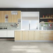 Carrelage Sol Effet Béton Cemento Crème Rectifié 60x60 Cm - Reflex Boutique - Bricoman