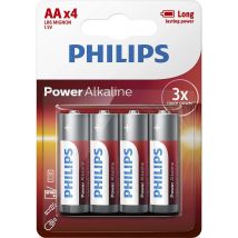 Pilas Philips Alcalina Power Aa 1.5 V Pack 4u - Bricoman