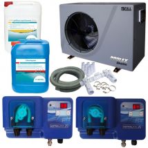 Pack Pompe À Chaleur Piscine Poolex Silverline Fi 90 + Appareils De Régulation + Produits Piscine Bayrol - Bricoman