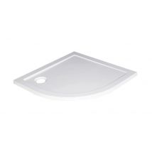 Ondée - Receveur De Douche Quart De Cercle 90 X 90 Cm En Smc Coloris Blanc - Bull Ayor - Bricoman