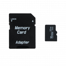 Carte Micro Sdhc 32 Go + Adaptateur Sd - Bricoman