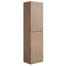 Armoire De Rangement De Angela 150 Cm - Chêne Châtaignier - Meuble Rangement - Bricoman