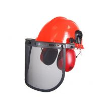Casque Forestier Complet, Visière + Grillage - Bricoman